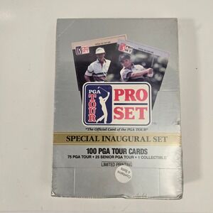 1990 Pro Set PGA Tour Special Inaugural Set 100 Cards Factory Sealed Limited
